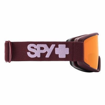 SPY Crusher Elite JR Kids Goggles Matte Merlot LL Persimmon 8Lines Shop - Fast Shipping