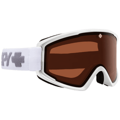 SPY Crusher Elite Snow Goggles White with HD Persimmon Lens 8Lines Shop - Fast Shipping