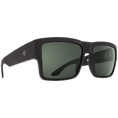 SPY CYRUS Polarized Sunglasses Happy Lens Gray Green