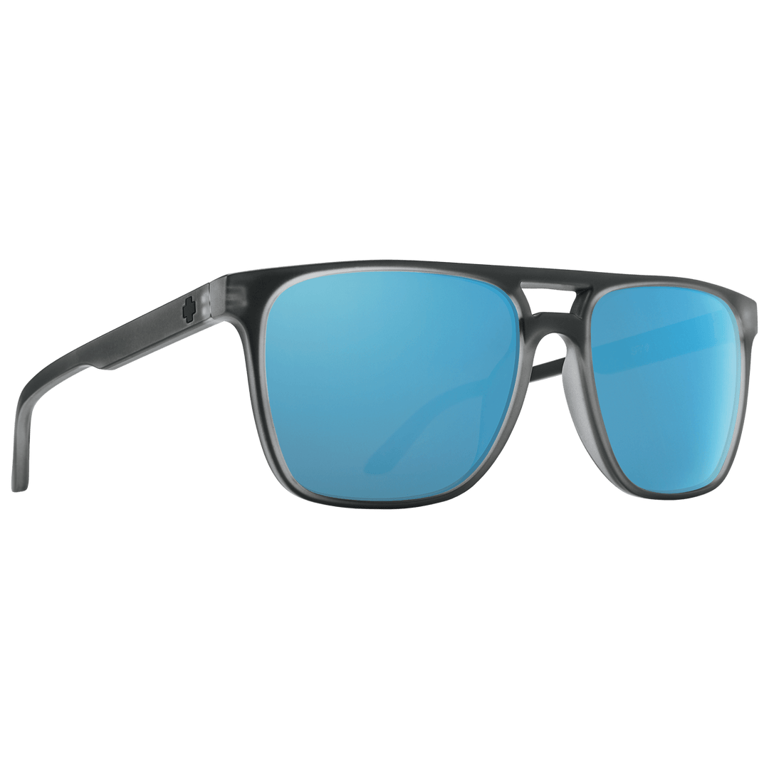 SPY CZAR Polarized Sunglasses Happy Lens Light Blue