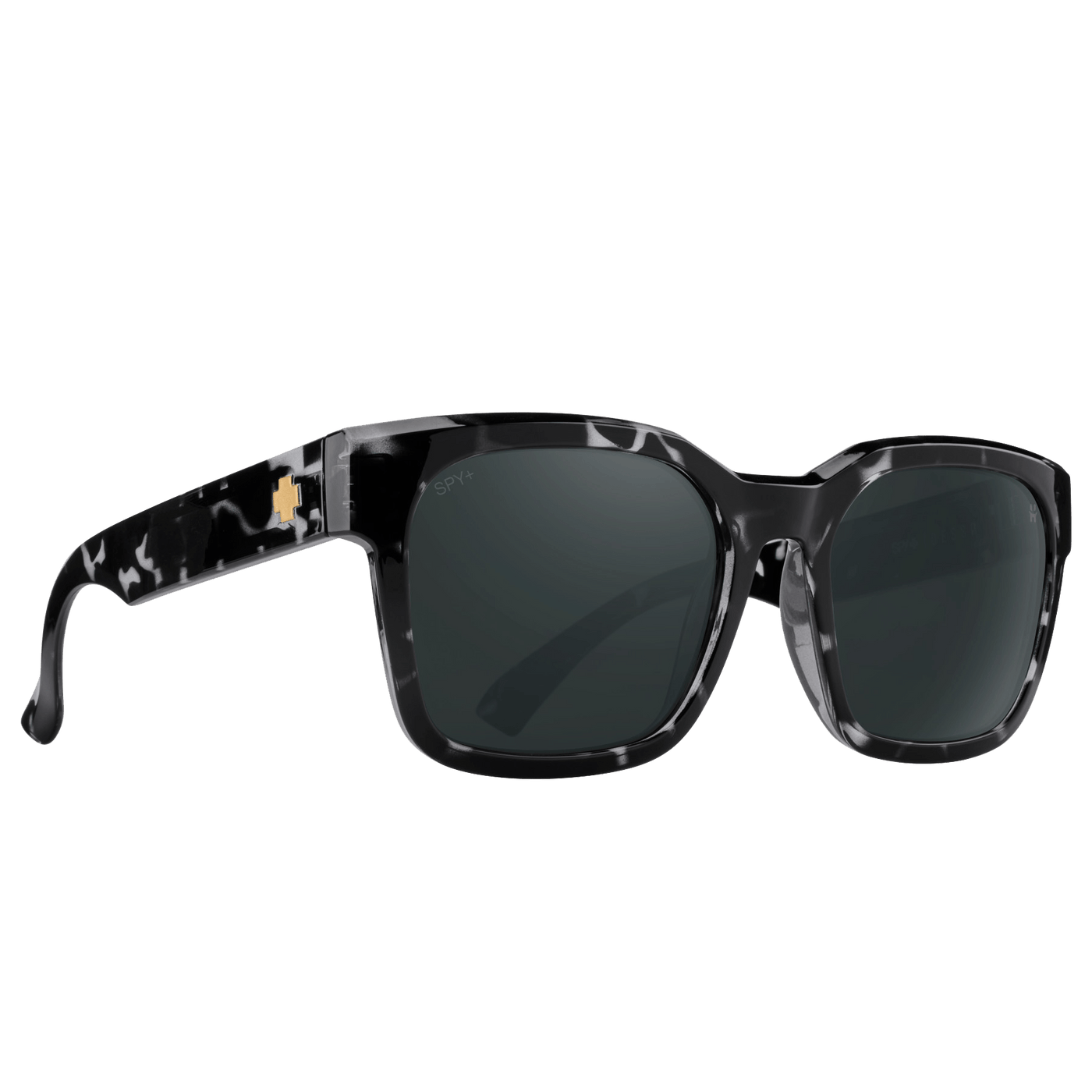 SPY DESSA Sunglasses, Happy Lens - Black Marble Tort 8Lines Shop - Fast Shipping