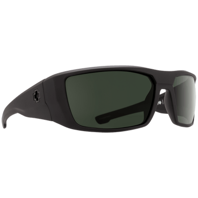 SPY DIRK Sunglasses, Happy Lens - Soft Matte Black 8Lines Shop - Fast Shipping