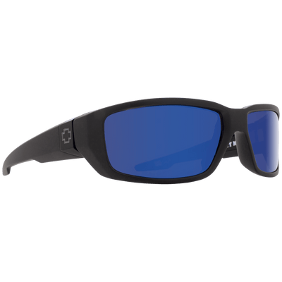 SPY DIRTY MO Polarized Sunglasses - Blue/Soft Matte Black 8Lines Shop - Fast Shipping