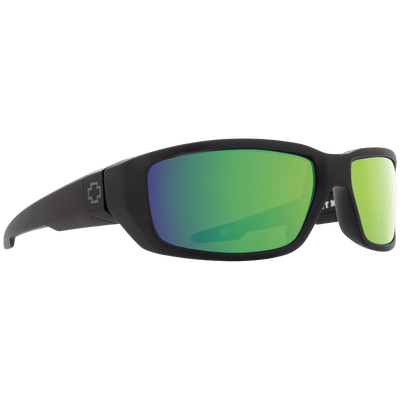 SPY DIRTY MO Polarized Sunglasses - Green/Soft Matte Black 8Lines Shop - Fast Shipping