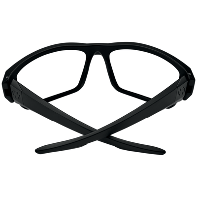 SPY DIRTY MO TECH Clear ANSI Approved Safety Glasses 8Lines Shop - Fast Shipping