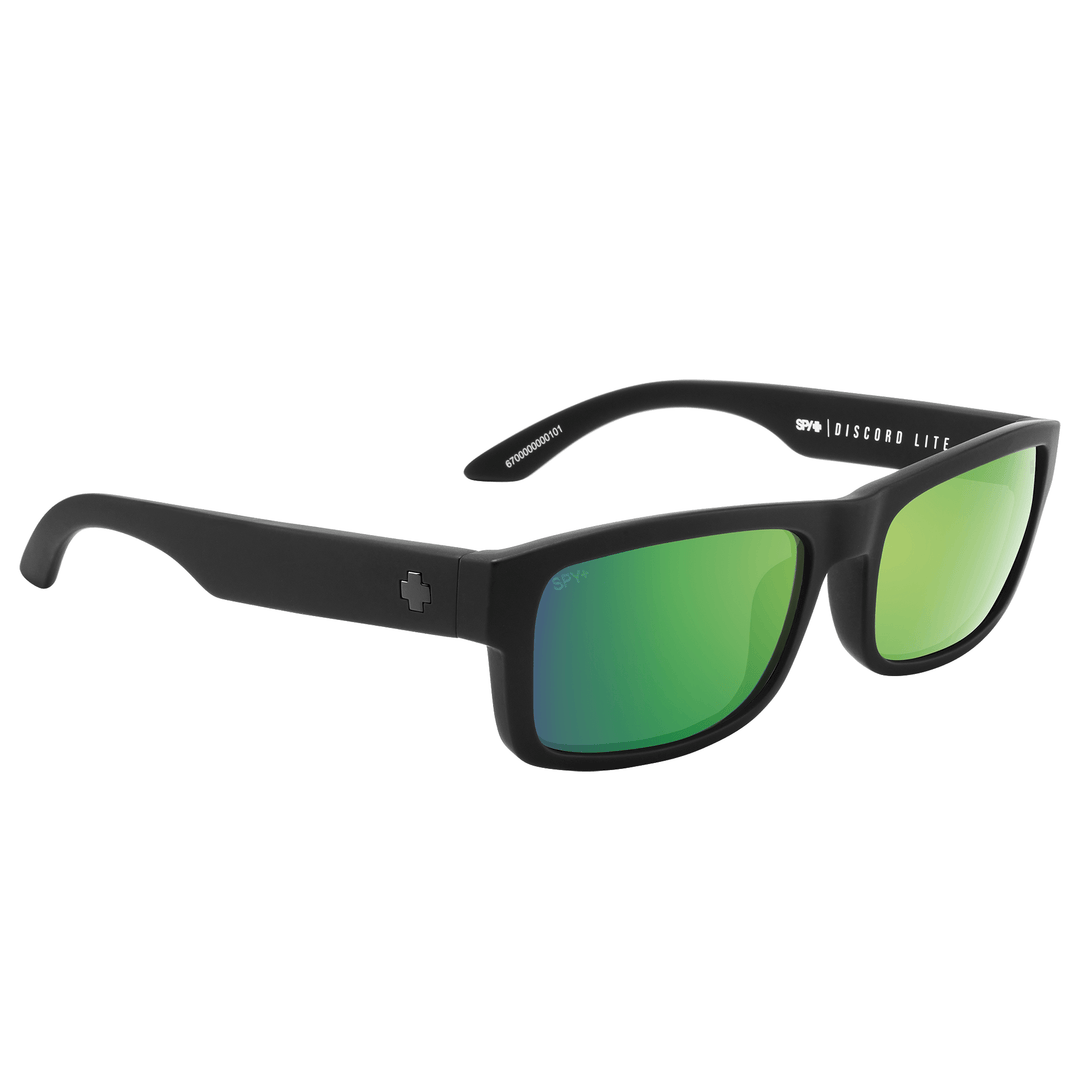 SPY DISCORD LITE Polarized Sunglasses, Happy Lens Green