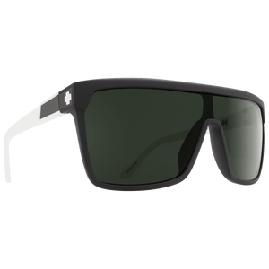SPY Flynn Sunglasses, Happy Lens - Matte Ebony Ivory 8Lines Shop - Fast Shipping