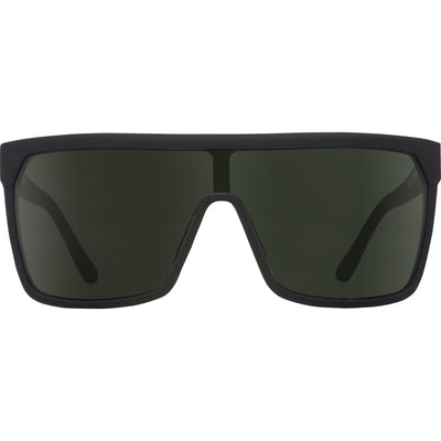 SPY Flynn Sunglasses, Happy Lens, Soft Matte - Gray/Green 8Lines Shop - Fast Shipping