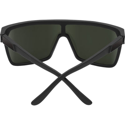 SPY Flynn Sunglasses, Happy Lens, Soft Matte - Gray/Green 8Lines Shop - Fast Shipping