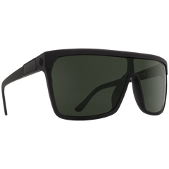 SPY Flynn Sunglasses, Happy Lens, Soft Matte - Gray/Green 8Lines Shop - Fast Shipping