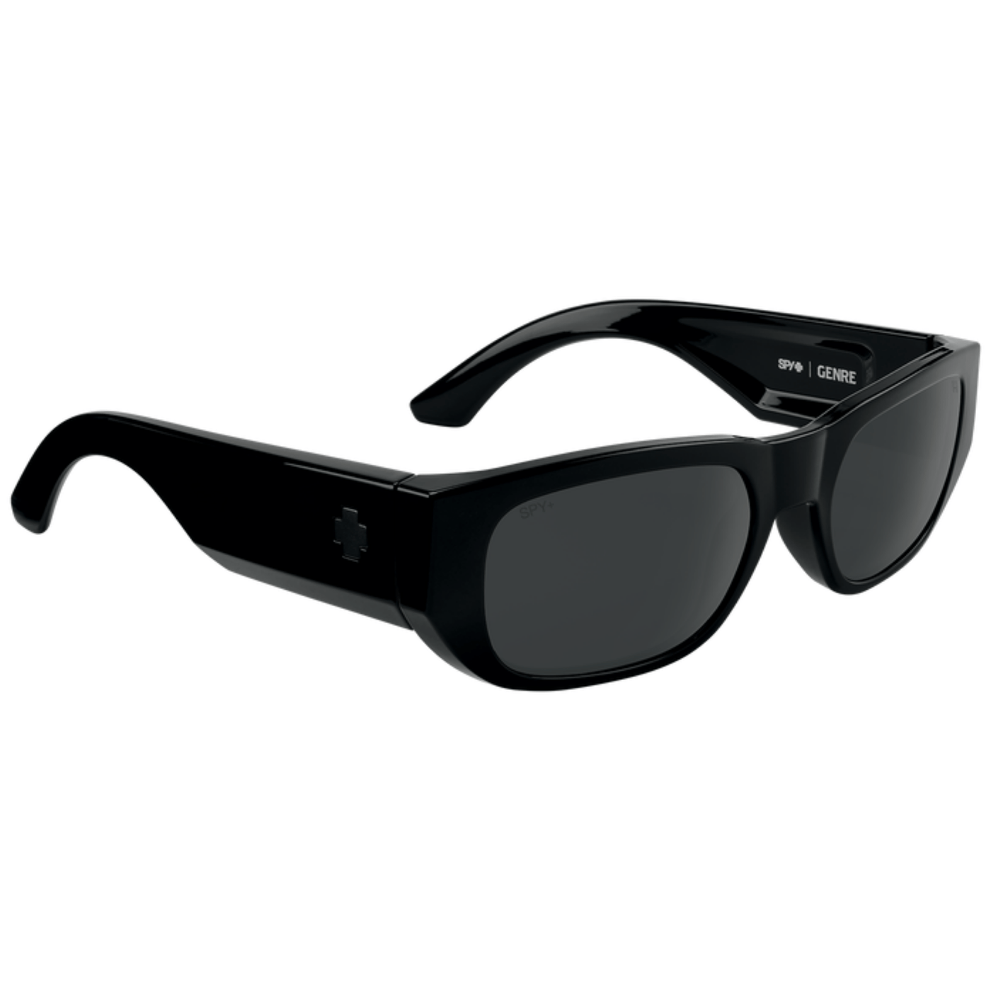 SPY GENRE Sunglasses, Happy Lens - Gloss Black 8Lines Shop - Fast Shipping