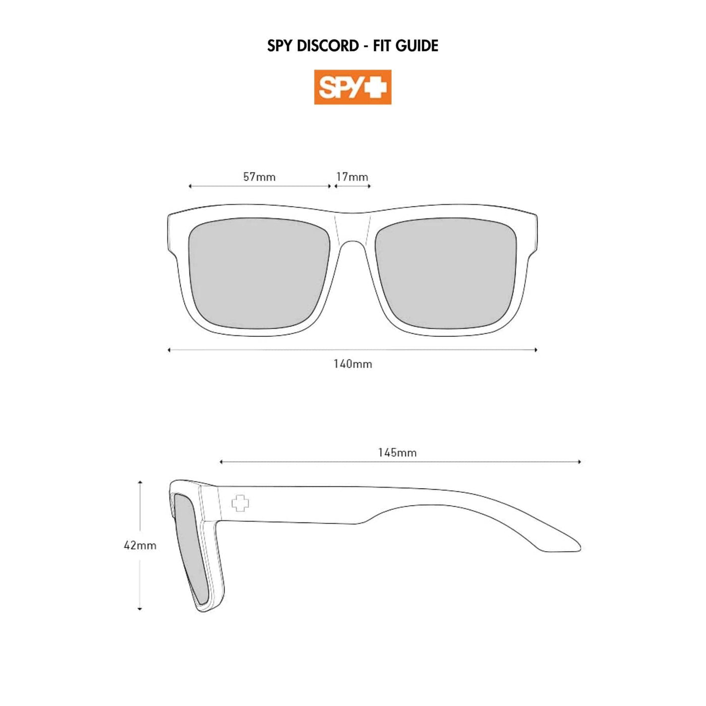 SPY Happy Lens DISCORD Polarized Sunglasses - Matte Black 8Lines Shop - Fast Shipping