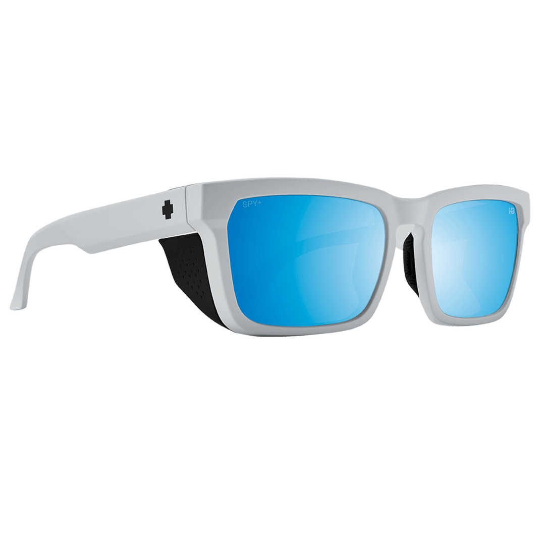 SPY HELM TECH Polarized Sunglasses Happy BOOST White