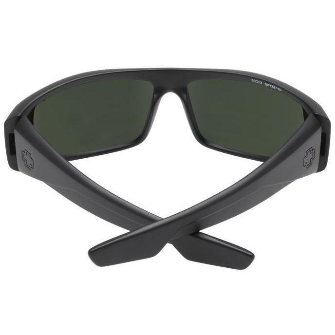 SPY LOGAN ANSI Approved Sunglasses, Happy Lens - Matte Black 8Lines Shop - Fast Shipping