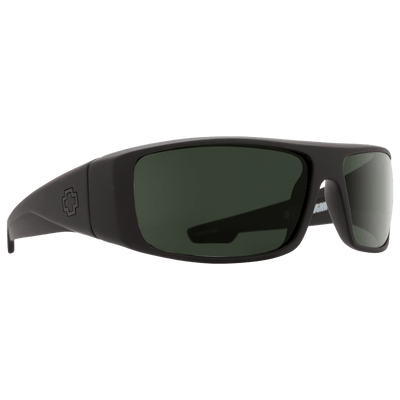 SPY LOGAN ANSI Approved Sunglasses - SOSI Matte Black 8Lines Shop - Fast Shipping