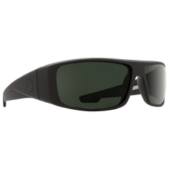 SPY LOGAN Polarized Sunglasses, Happy Lens - Soft Matte Black 8Lines Shop - Fast Shipping