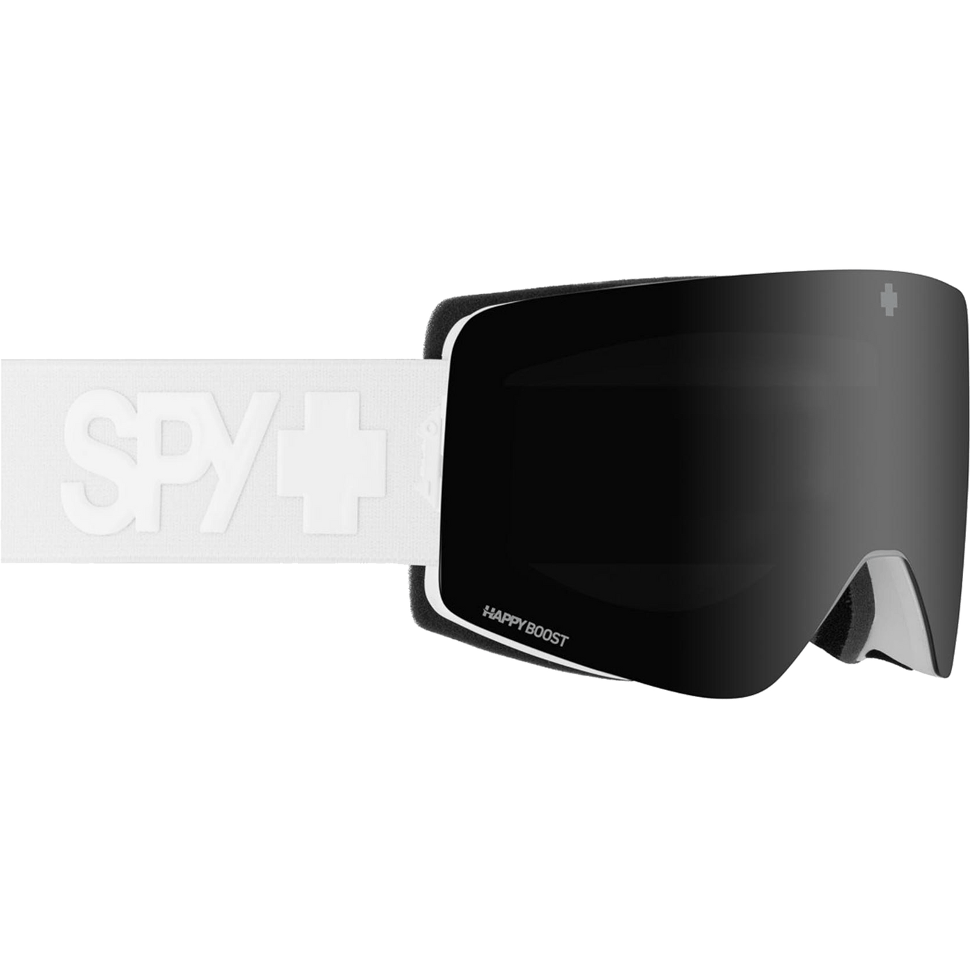 SPY Marauder Elite Eco White Snow Goggles - Happy Boost Black 8Lines Shop - Fast Shipping