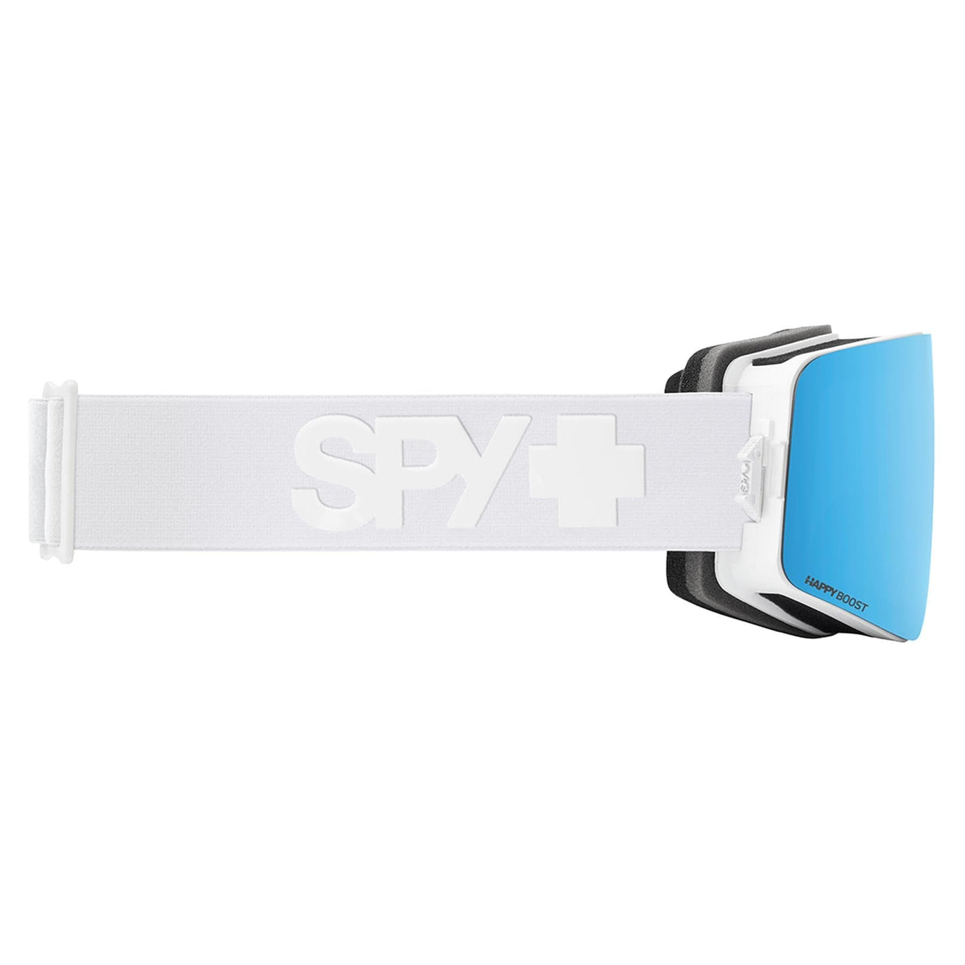 SPY Marauder Elite Eco White Snow Goggles - Happy Boost Blue 8Lines Shop - Fast Shipping