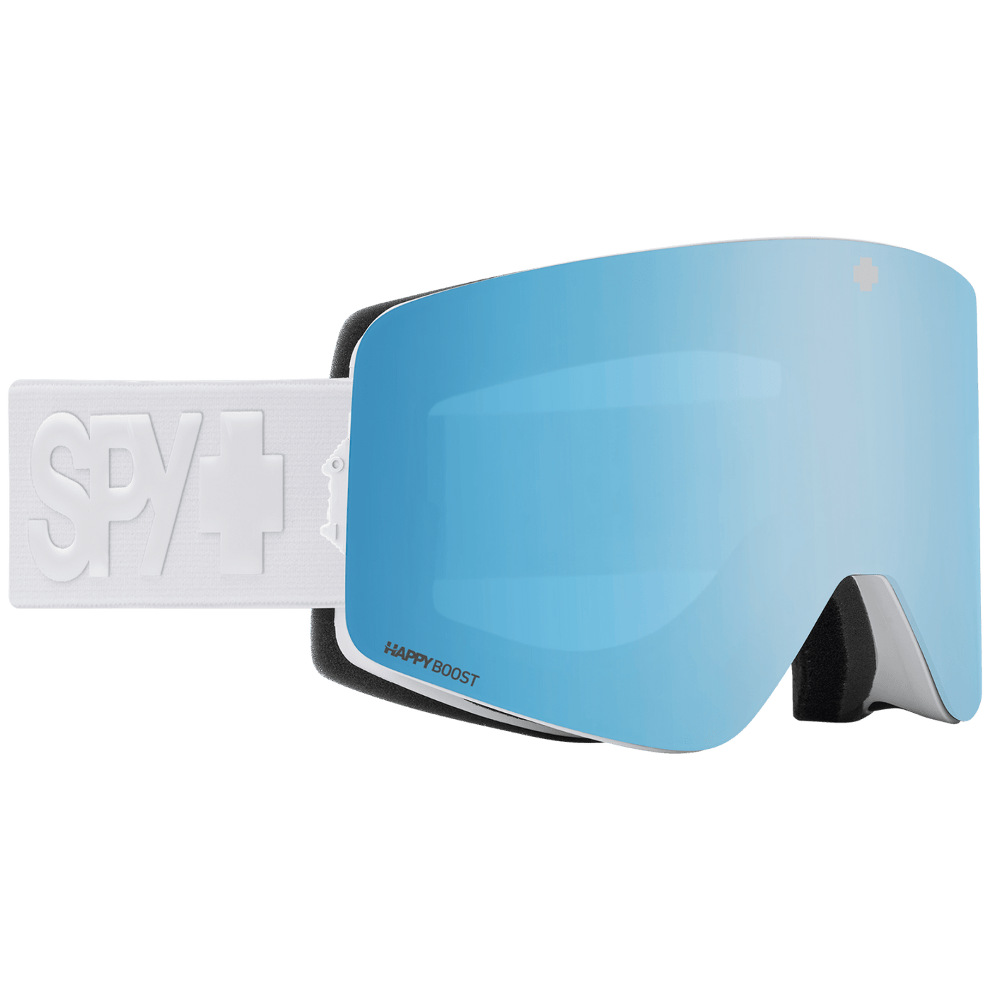 SPY Marauder SE Matte White Snow Goggles - Happy Boost Lens 8Lines Shop - Fast Shipping