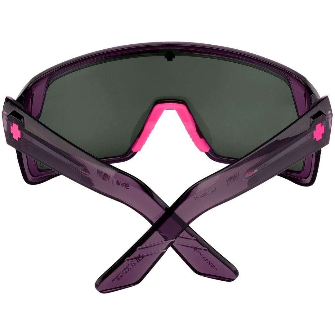 SPY MONOLITH Sunglasses, Happy Lens - Dark Purple 8Lines Shop - Fast Shipping