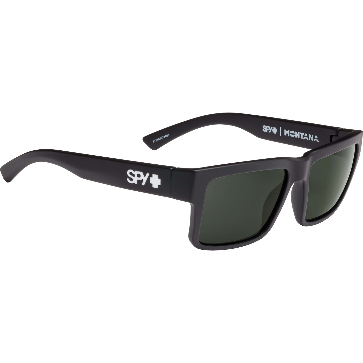 SPY MONTANA Sunglasses, Happy Lens - Gray/Green 8Lines Shop - Fast Shipping