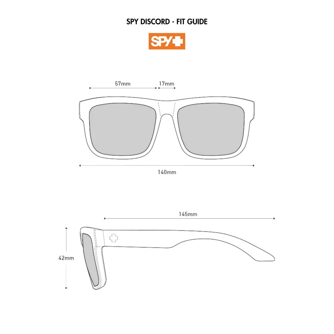 SPY Optic DISCORD Sunglasses with Happy Lens - Gray Green