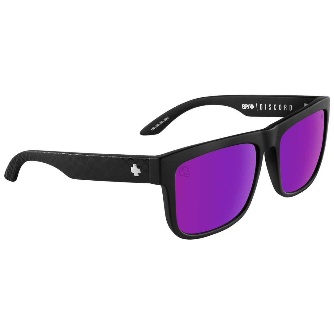 SPY DISCORD HAPPY LENS サングラス SPY Optic DISCORD Sunglasses - Happy Lens Purple/Black