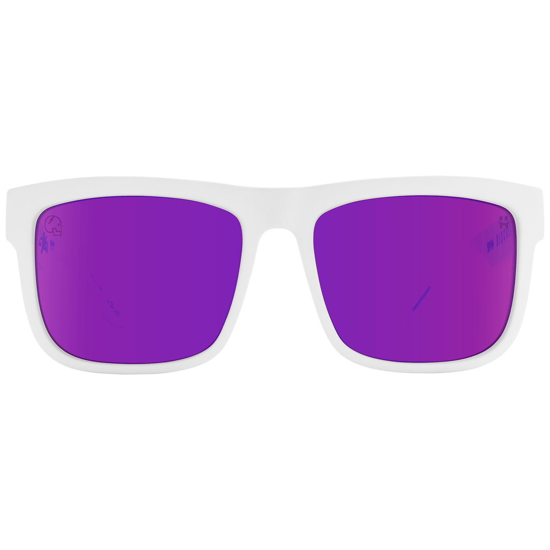 SPY Optic DISCORD Sunglasses - Happy Lens Purple/White