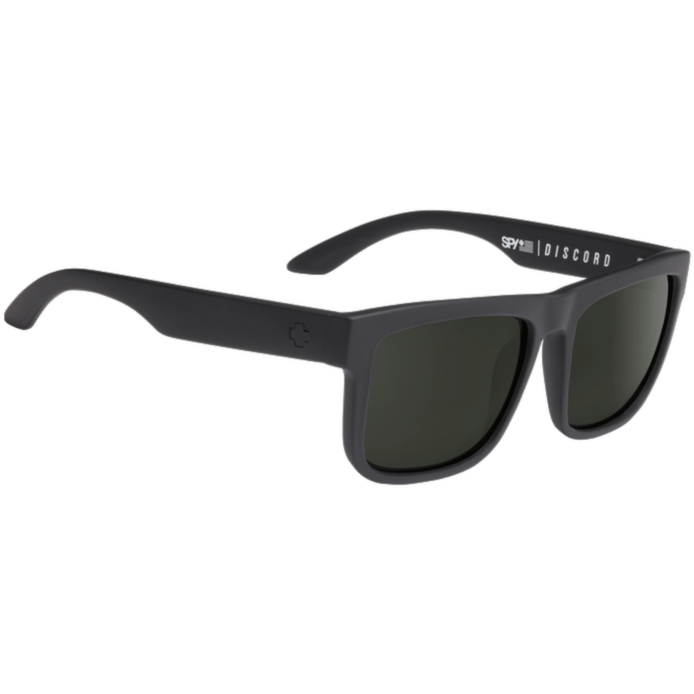 SPY Optic DISCORD Sunglasses, Happy Lens - SOSI Matte Black 8Lines Shop - Fast Shipping