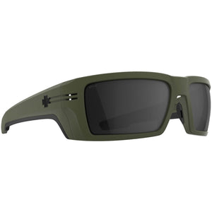 SPY REBAR SE ANSI Sunglasses, Happy Lens - Gray/Matte Olive 8Lines Shop - Fast Shipping