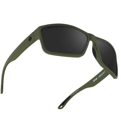 SPY ROCKY Sunglasses, Happy Lens - Army Green 8Lines Shop - Fast Shipping