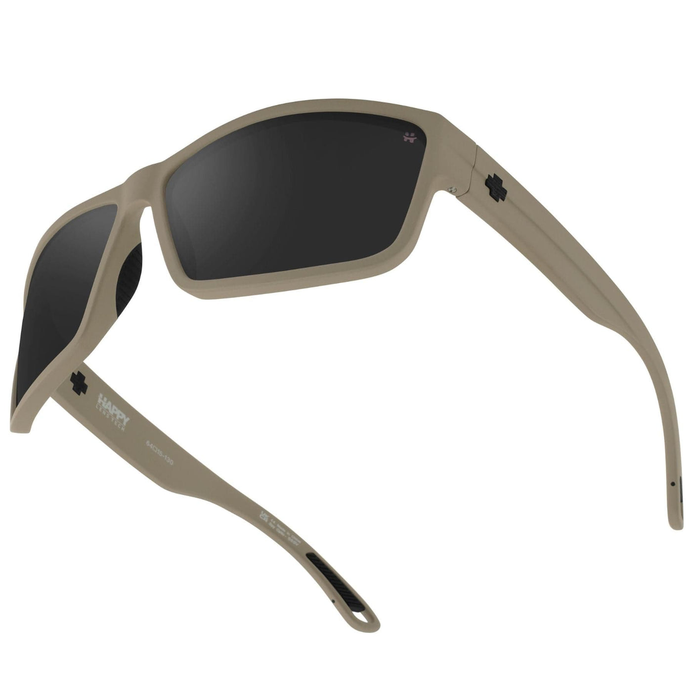 SPY ROCKY Sunglasses, Happy Lens - Matte Sand 8Lines Shop - Fast Shipping