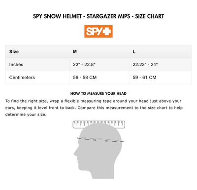 SPY Stargazer MIPS Snow Helmet - Matte Black 8Lines Shop - Fast Shipping