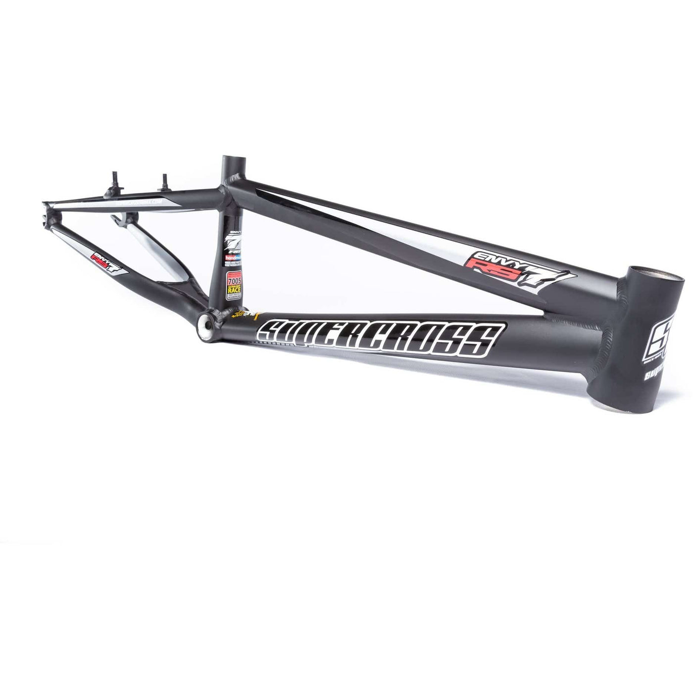 Supercross BMX Envy RS7 Triple Butted Aluminium Race Frame  - Matte Black 8Lines Shop - Fast Shipping