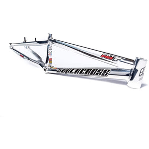 Supercross BMX Envy RS7 Triple Butted Aluminium Race Frame  - Polished 8Lines Shop - Fast Shipping
