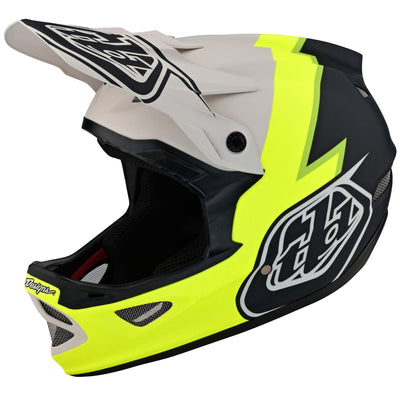 TLD D3 Fiberlite Helmet Volt - Flo Yellow 8Lines Shop - Fast Shipping