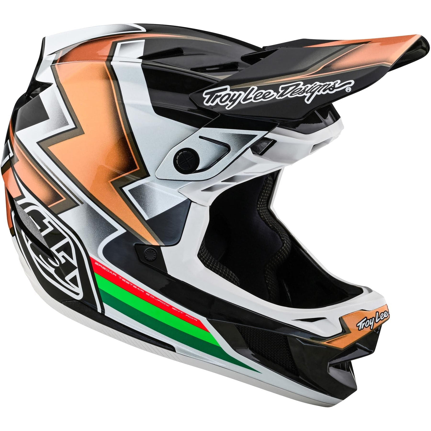 TLD D4 Carbon MIPS Helmet Ever - Black/Gold 8Lines Shop - Fast Shipping