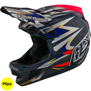 TLD D4 Carbon MIPS Helmet Inferno - Gray 8Lines Shop - Fast Shipping