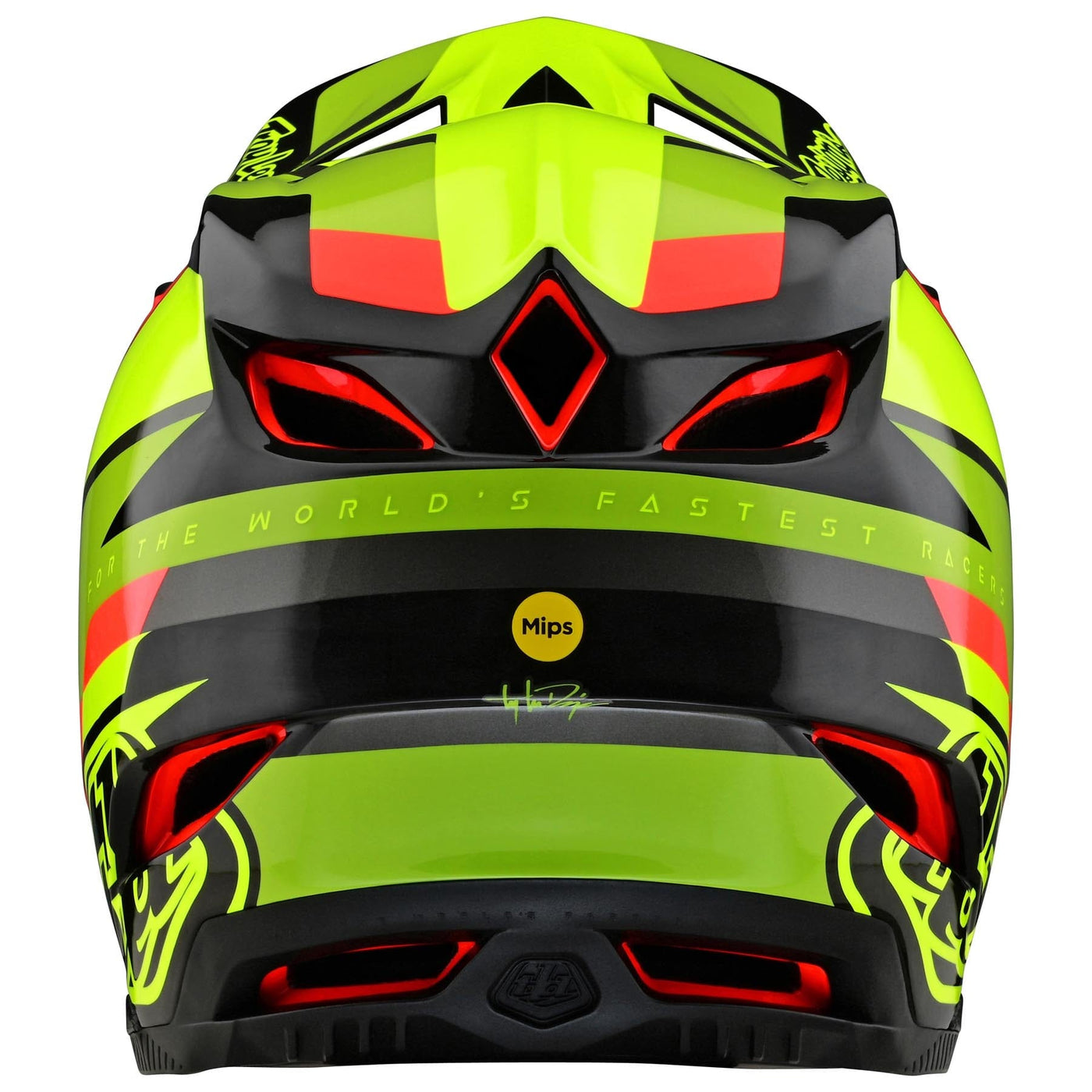 TLD D4 Carbon MIPS Helmet Omega - Black/Yellow 8Lines Shop - Fast Shipping