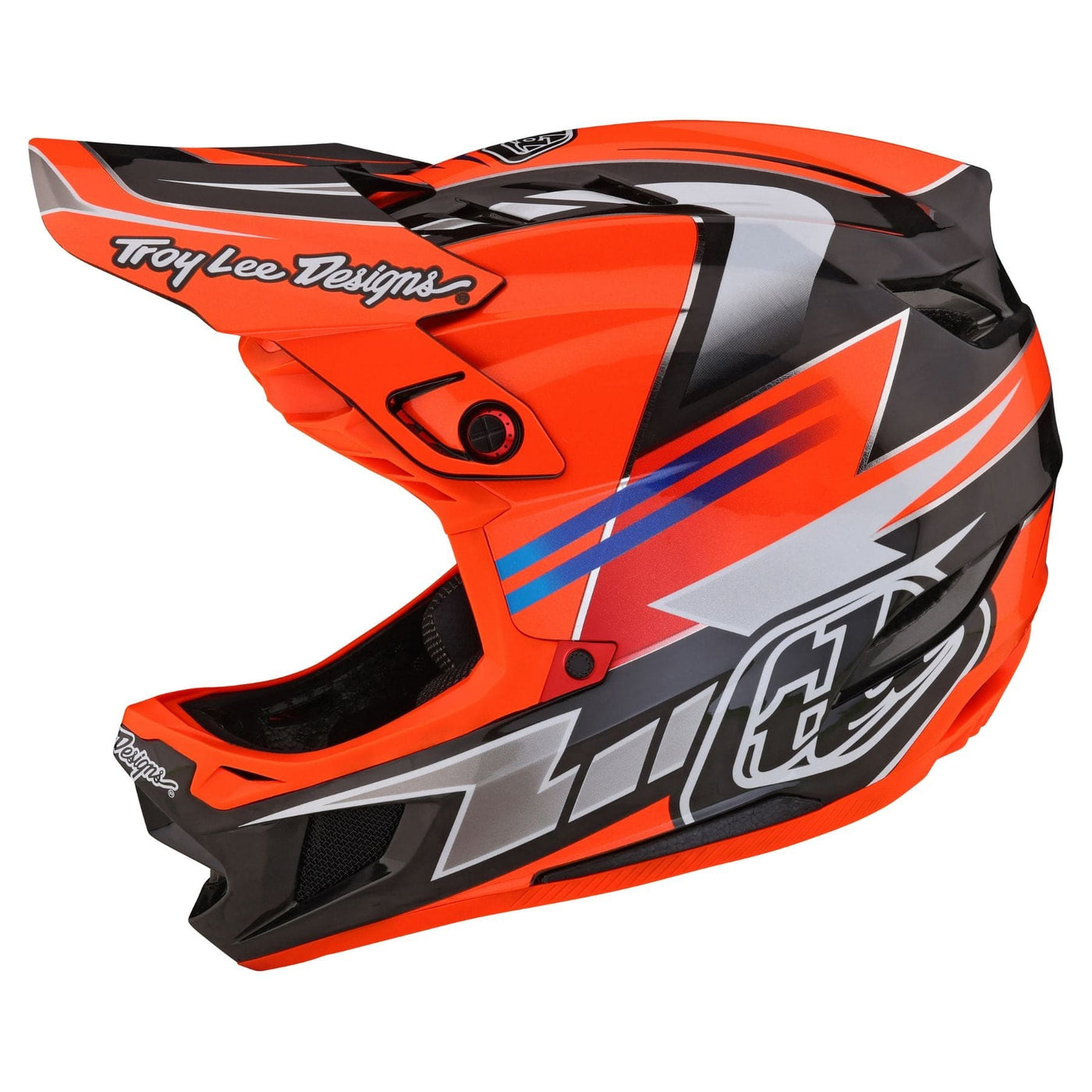 TLD D4 Carbon MIPS Helmet Saber - Red 8Lines Shop - Fast Shipping