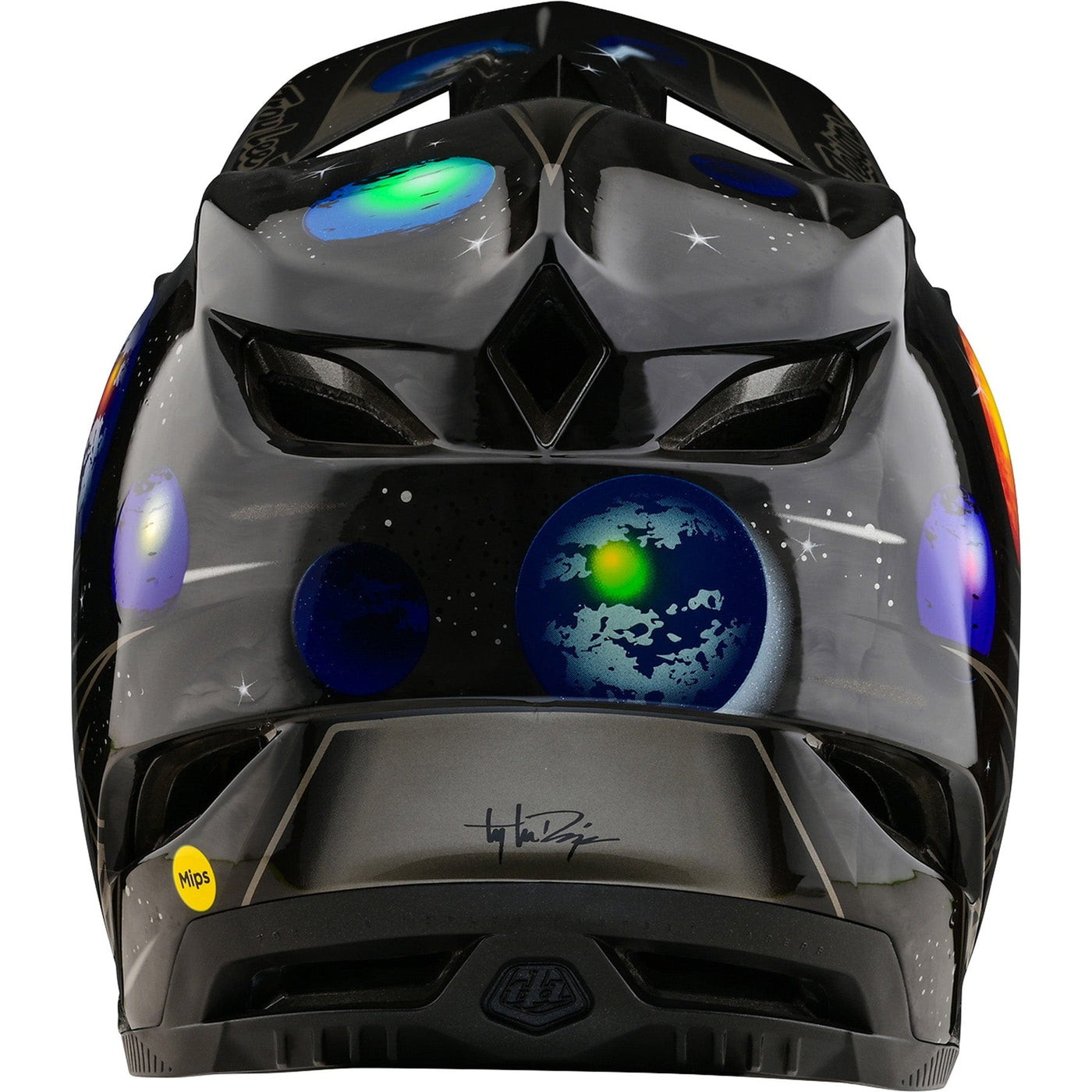 TLD D4 Carbon MIPS Helmet Spacian - Black 8Lines Shop - Fast Shipping