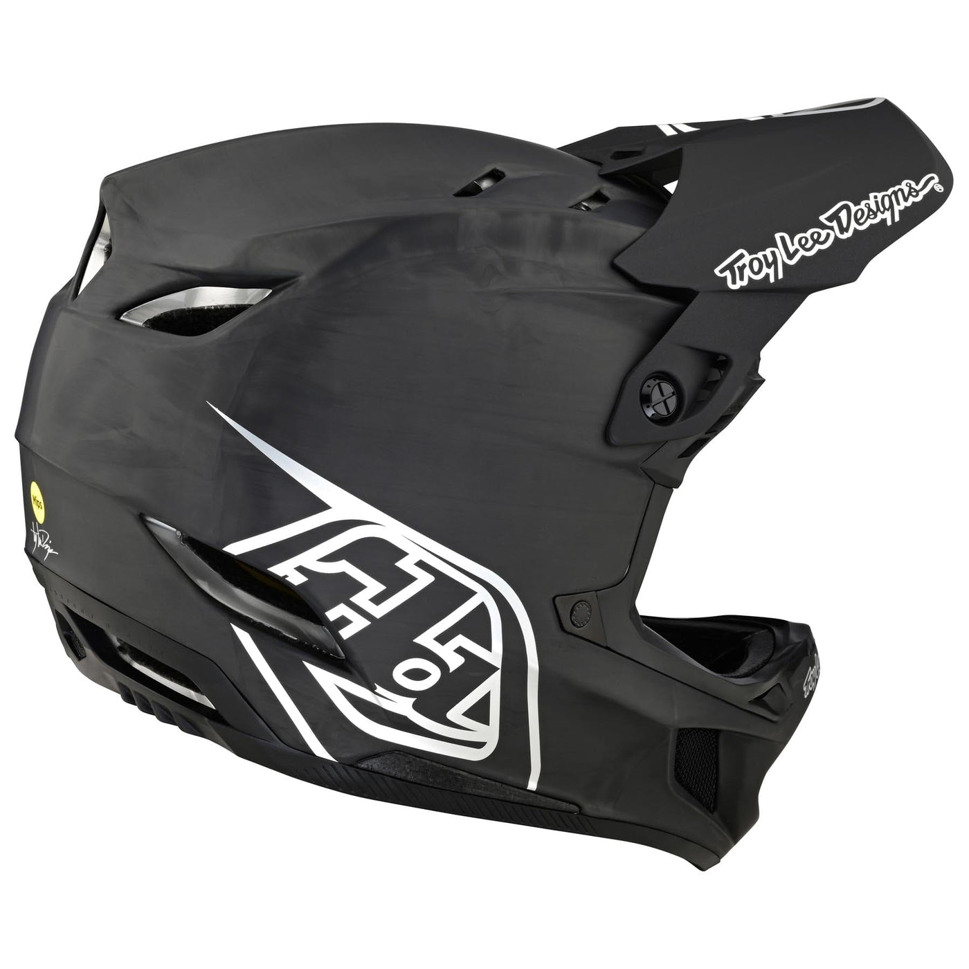 TLD D4 Carbon MIPS Helmet Stealth - Black/Silver 8Lines Shop - Fast Shipping