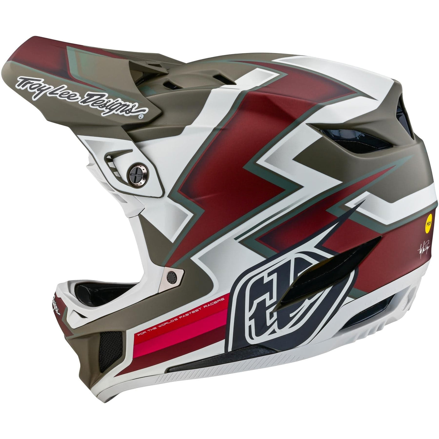 TLD D4 Composite MIPS Helmet Ever - Tarmac/Satin 8Lines Shop - Fast Shipping