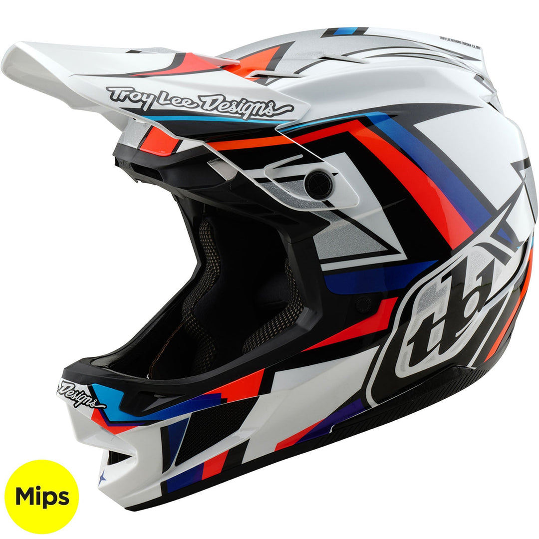 TLD D4 Composite MIPS Helmet Royalty - Black/Gold | 8Lines Shop