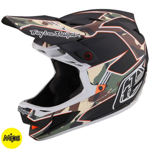 TLD D4 Composite MIPS Helmet Matrix - Camo Army Green 8Lines Shop - Fast Shipping