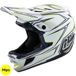 TLD D4 Composite MIPS Helmet Pinned - Light Gray 8Lines Shop - Fast Shipping