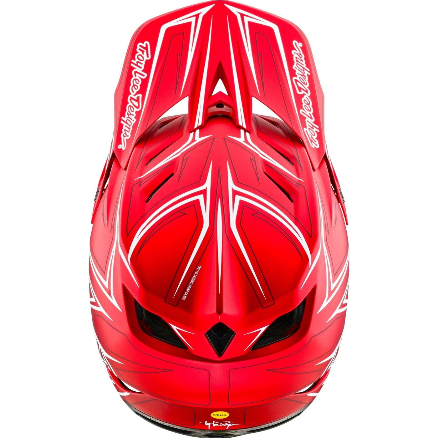 TLD D4 Composite MIPS Helmet Pinned - Red 8Lines Shop - Fast Shipping