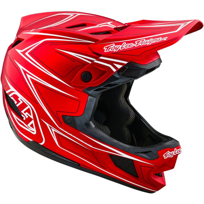 TLD D4 Composite MIPS Helmet Pinned - Red 8Lines Shop - Fast Shipping