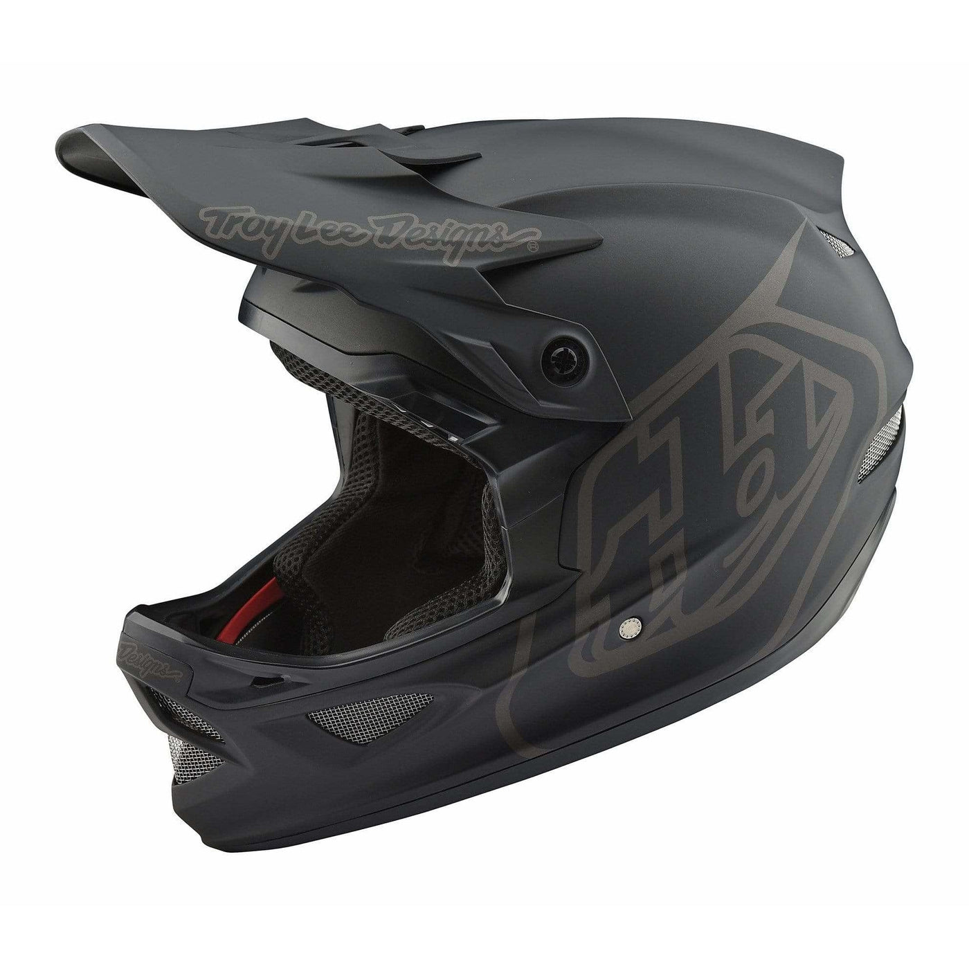 Troy Lee Desgins D3 Fiberlite Helmet Visor Mono - Black 8Lines Shop - Fast Shipping