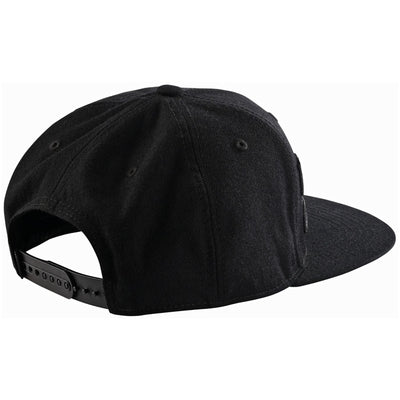 Troy Lee Designs 9FIFTY Drop In Snapback Hat - Black/Reflective 8Lines Shop - Fast Shipping